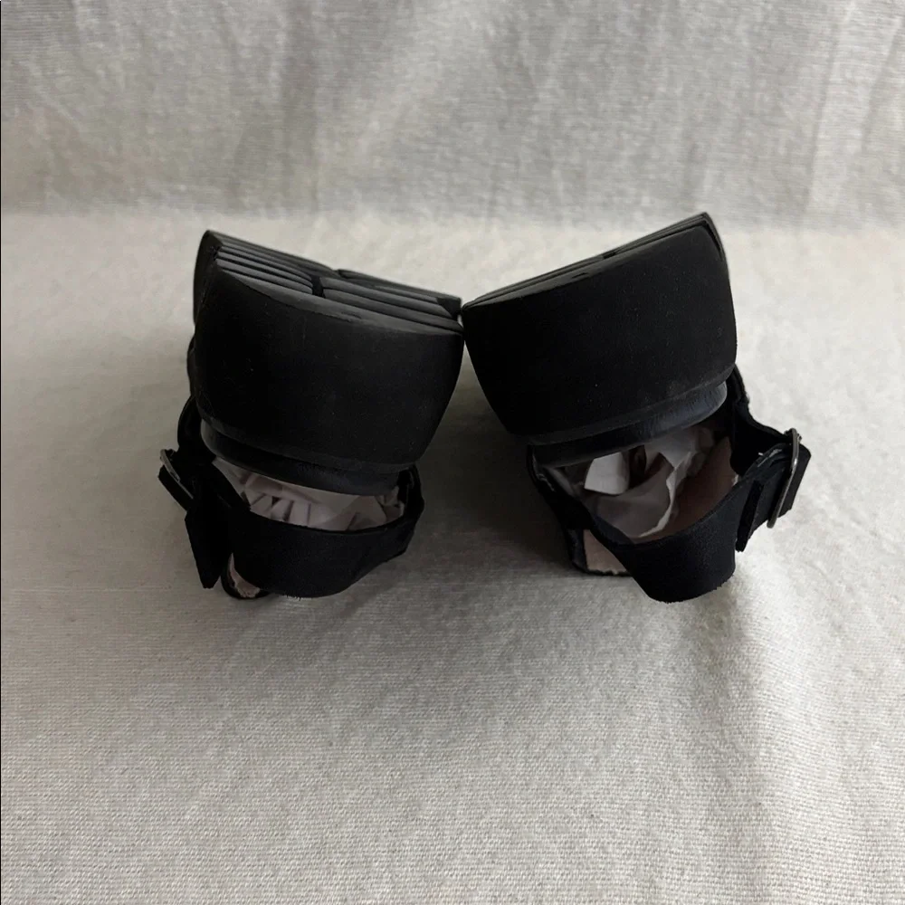 Lofina Chunky Leather Platform Wedge Sandal - Picture 8 of 8